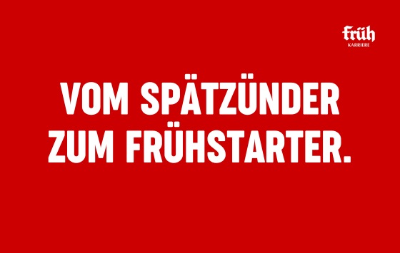 Bild Vom Spätzünder zum FRÜHstarter